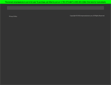Tablet Screenshot of empresselysium.com